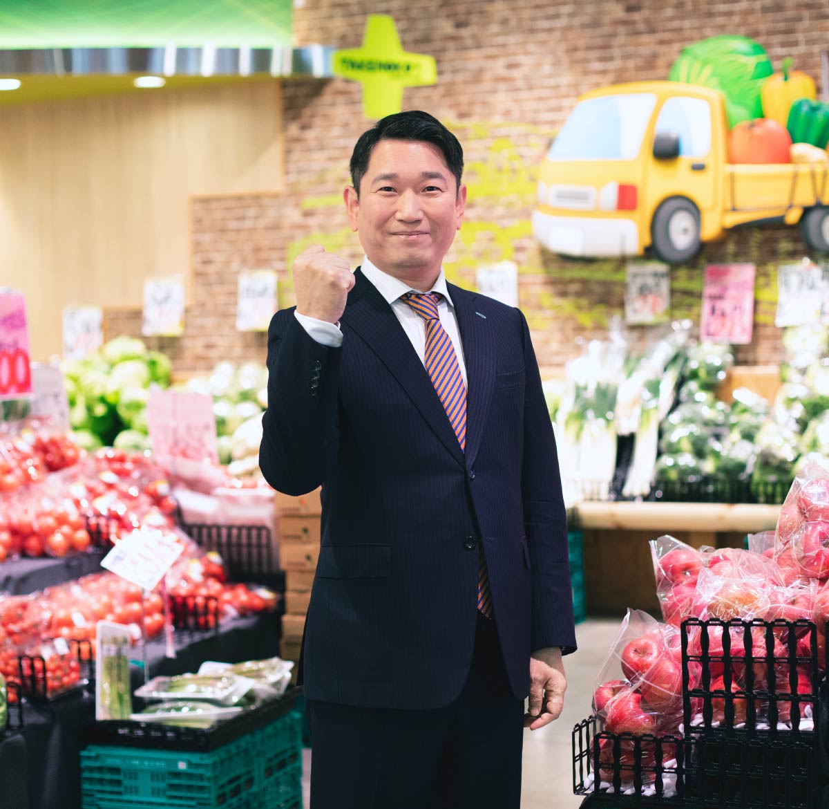 佐竹食品株式会社梅原代表